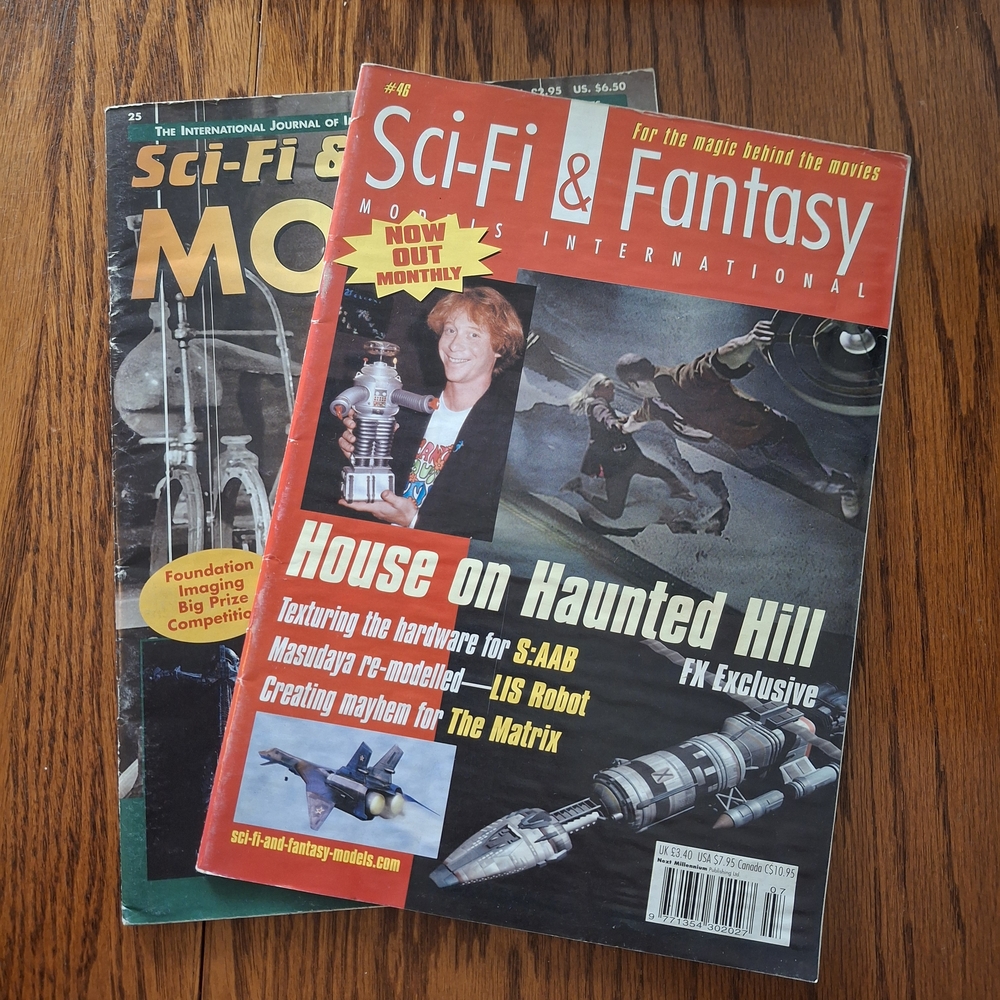 RARE Vintage Sci-Fi & Fantasy Magazine Set 1998 (25) And 2000 (46)